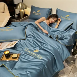 COUETTE EN SOIE DE GLACE : CONFORT FRAIS ET LUXUEUX (230 x 200 cm)